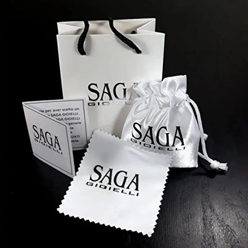 SAGA GIOIELLI® COLLANA CHIAMA ANGELI GRAVIDANZA BOLA MESSICANA CHARM BAMBINO BABY BOY CRISTALLI miniatura 3