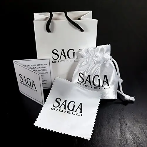 SAGA GIOIELLI® COLLANA CHIAMA ANGELI GRAVIDANZA BOLA MESSICANA CHARM CIUCCIO… miniatura 3