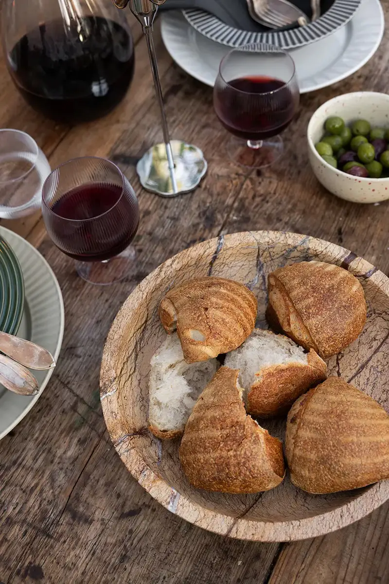 ciotola 28 cm colore marrone miniatura 3