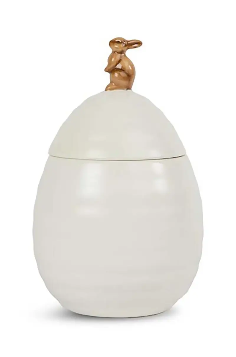 contenitore con copperchio Ellen Bianco