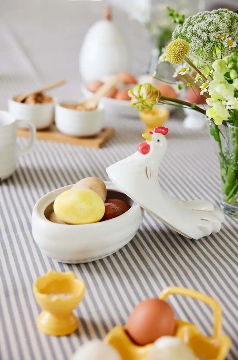 contenitore per uova Ellen Bianco miniatura 2