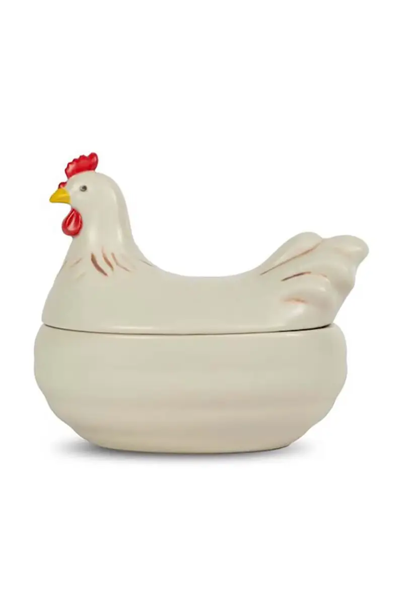 contenitore per uova Ellen Bianco