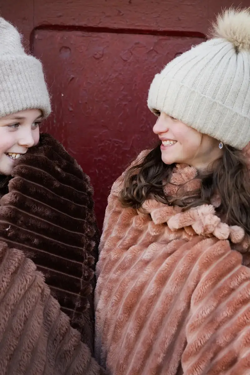 coperta Esther 130 x 170 cm colore arancione miniatura 4