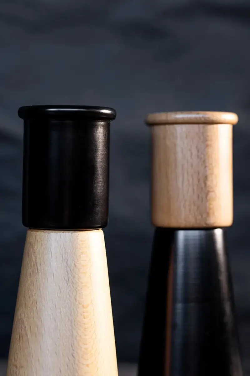 mulino 15 cm S colore nero miniatura 3