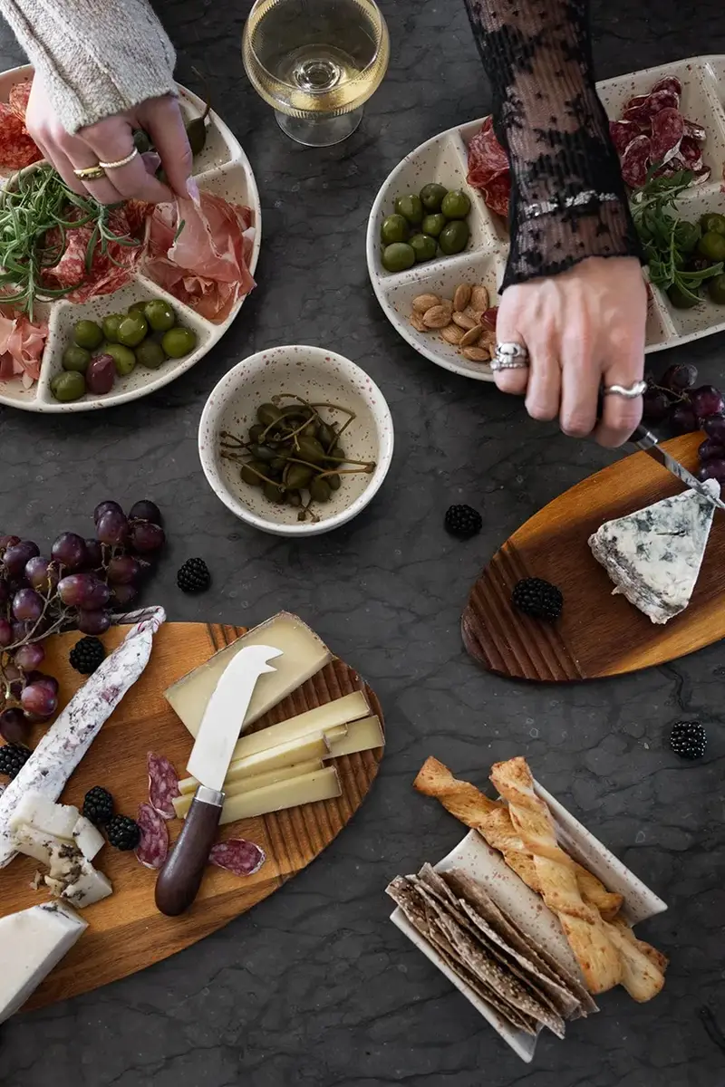 piatto da portata Ditte 20 cm colore beige miniatura 4