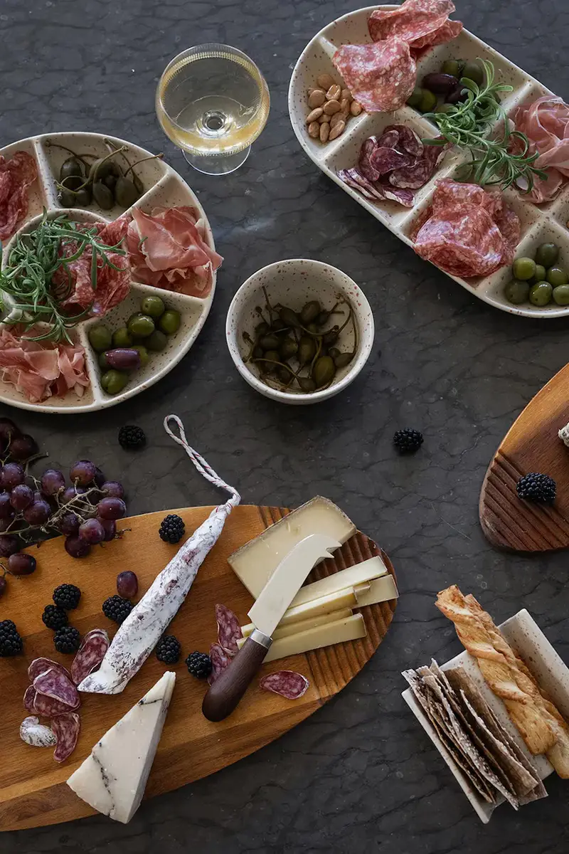 piatto da portata Ditte 20 cm colore beige miniatura 5