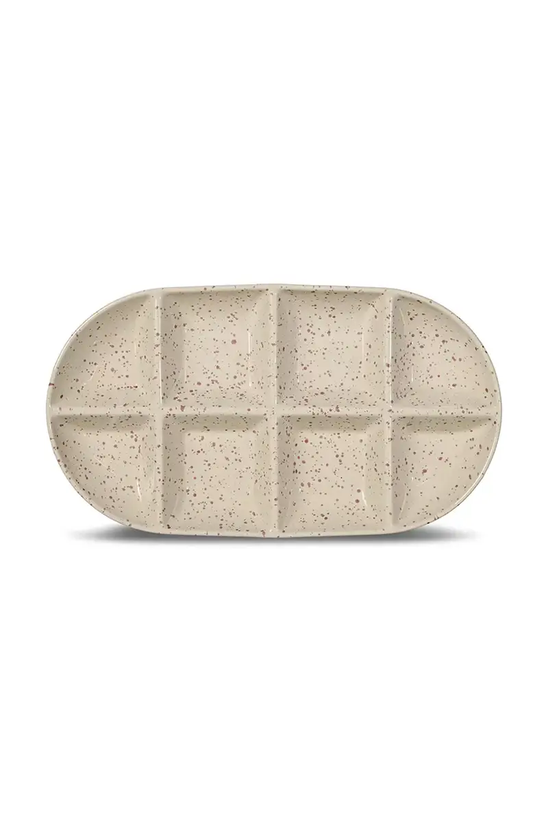 piatto da portata Ditte 20 cm colore beige