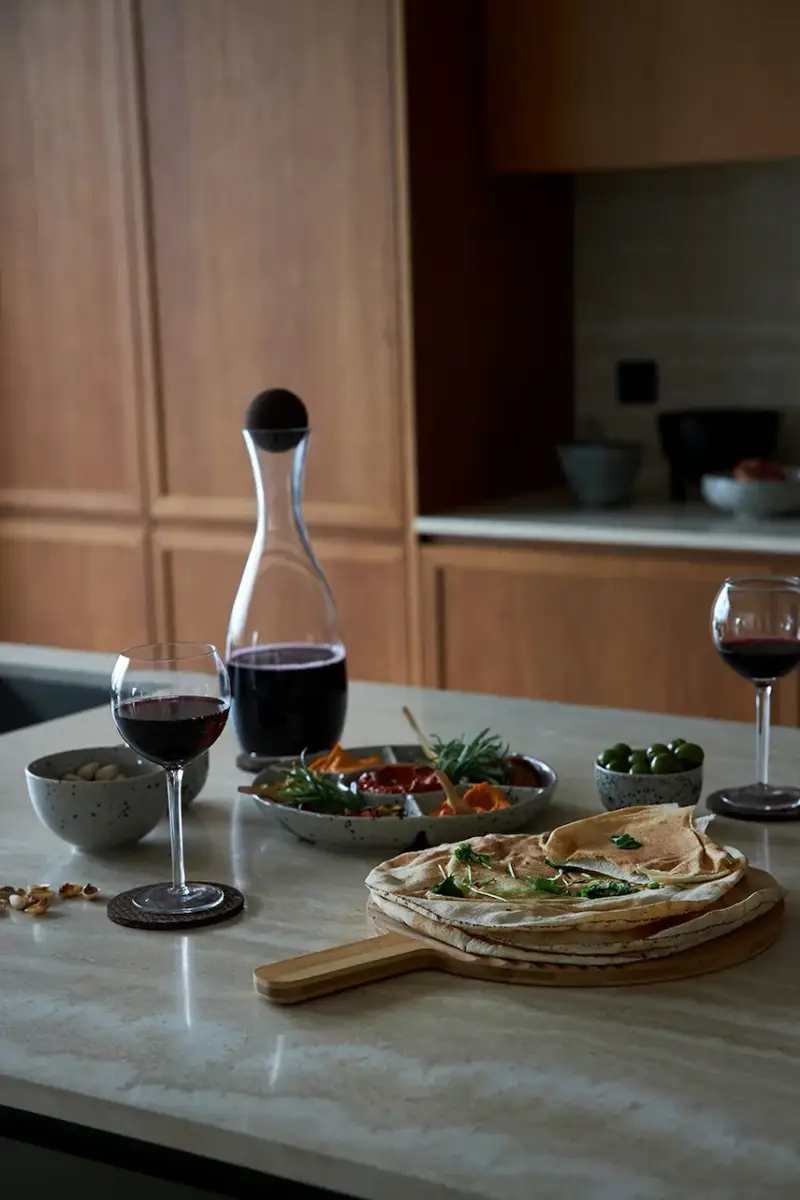 piatto da portata per antipasti Ditte 26 cm colore grigio miniatura 3