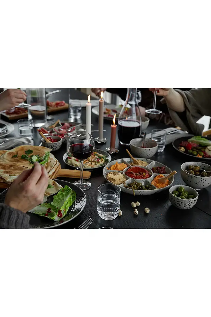 piatto da portata per antipasti Ditte 26 cm colore grigio miniatura 5