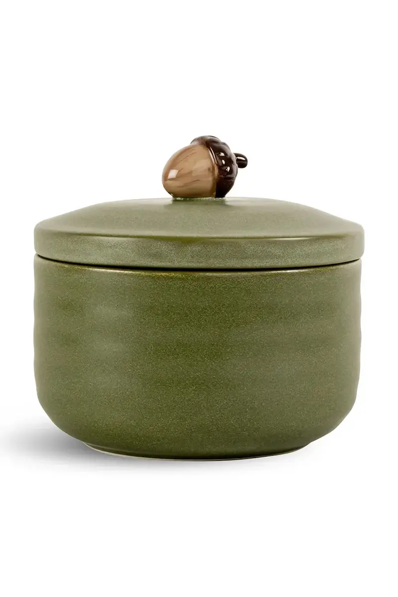 vaso con coperchio Ellen 0,7 L colore verde