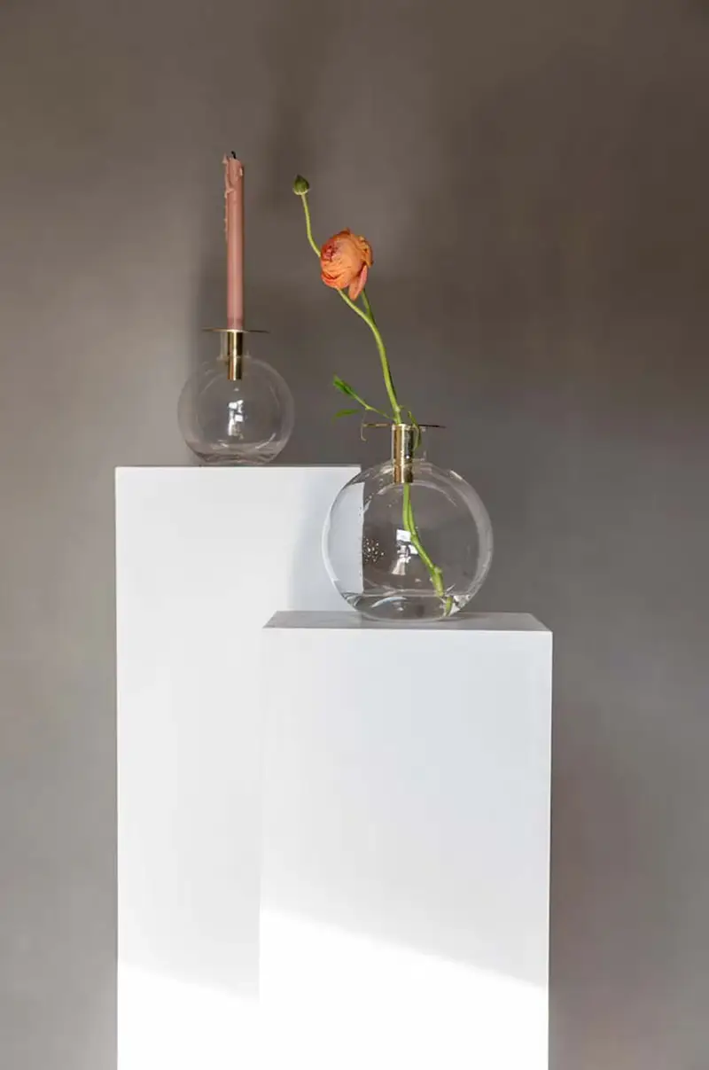 vaso decorativo Transparente miniatura 5