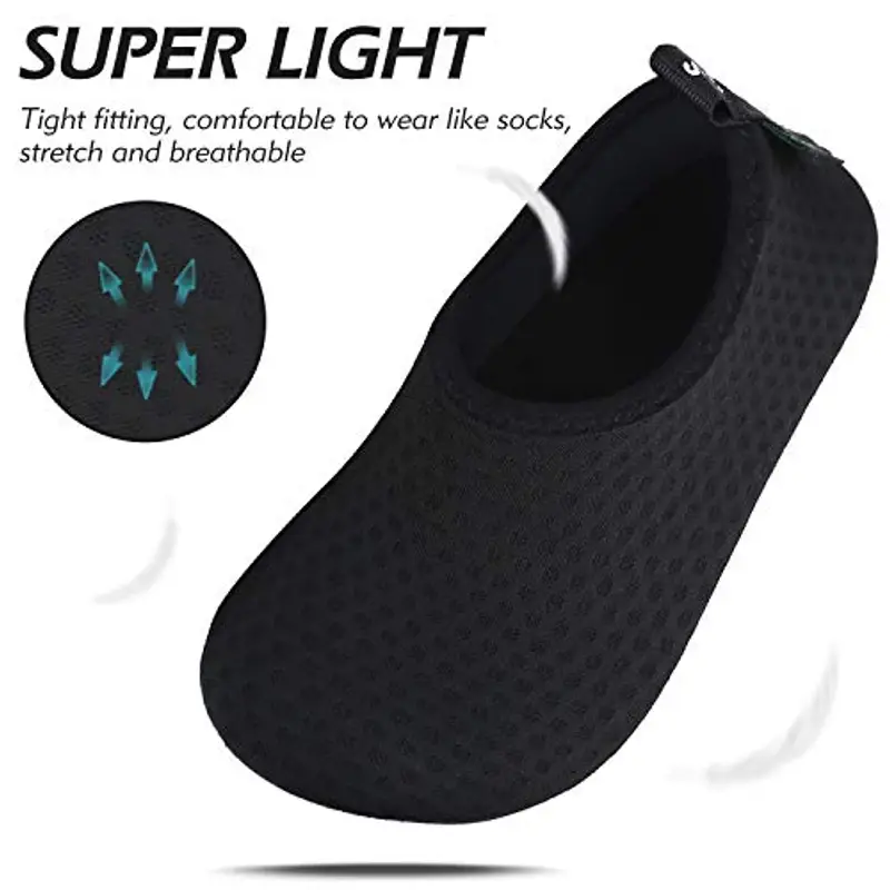 SAGUARO Scarpe da Immersione Bambini Ragazze Scarpe da Bagno Ragazzi Rapida Scarpette Scarpe da Mare Bambino Surf Spiaggia Screziato 26/27 EU miniatura 3