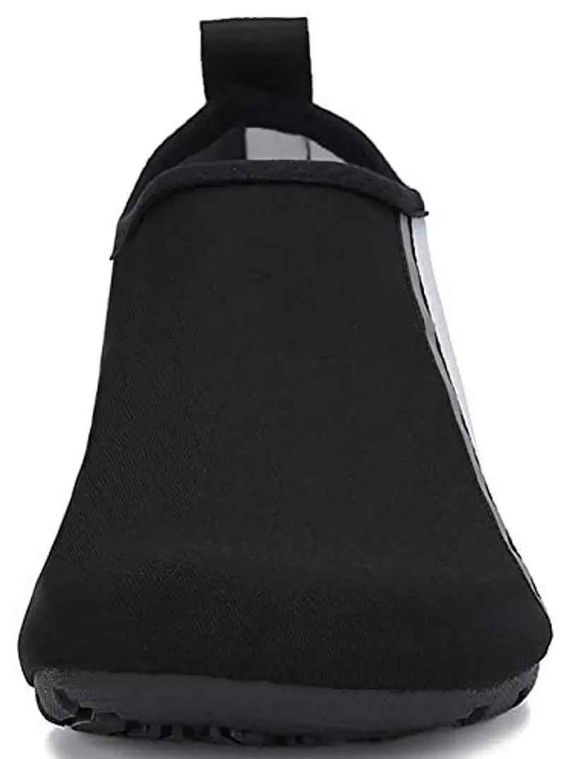 SAGUARO Scarpe da Immersione Uomo Scarpette da Scoglio Donna Scarpe Acqua Piscina Spiaggia Mare Bianco e Nero 44/45 miniatura 2