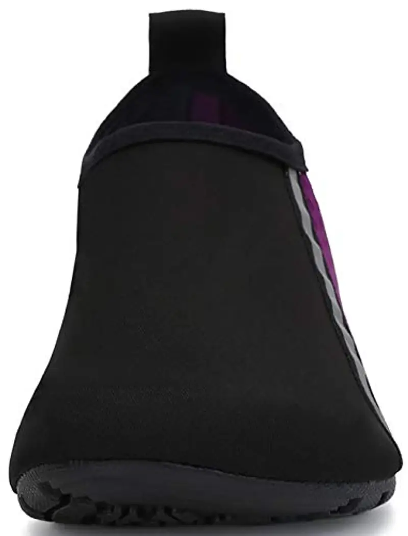 SAGUARO Scarpe da Immersione Uomo Scarpette da Scoglio Donna Scarpe Acqua Piscina Spiaggia Mare Viola e Nero 46/47 miniatura 2