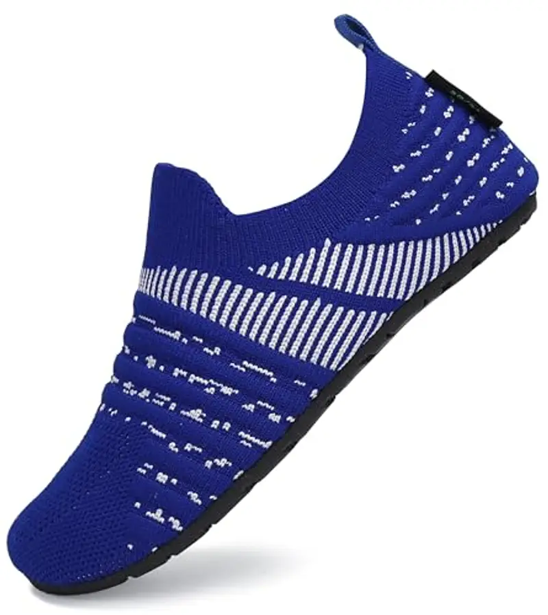 SAGUARO Scarpe da Scogli Bambino Bambina Scarpe Mare Bambini Scarpette Scogli Ragazze Ragazzi Scarpette Mare Antiscivolo Scarpe Immersione Leggere Scarpe Acqua Scarpe Nuoto Blu, Gr.28/29 EU
