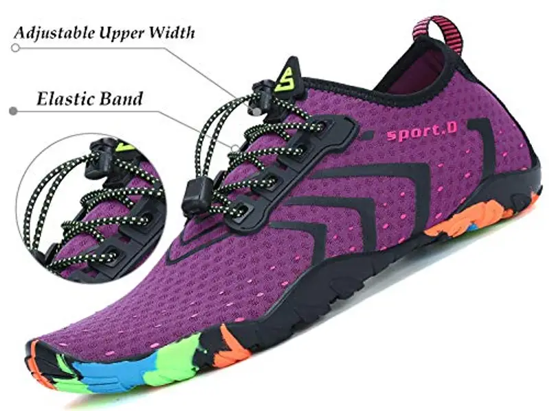 SAGUARO Scarpe da Scoglio - Scarpette Scoglio - Scarpe Mare Scoglio - Scarpette Mare Scoglio per Acqua Piscina Spiaggia miniatura 2