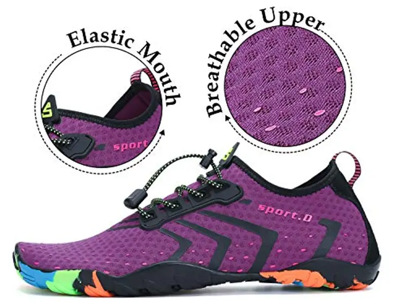 SAGUARO Scarpe da Scoglio - Scarpette Scoglio - Scarpe Mare Scoglio - Scarpette Mare Scoglio per Acqua Piscina Spiaggia miniatura 3