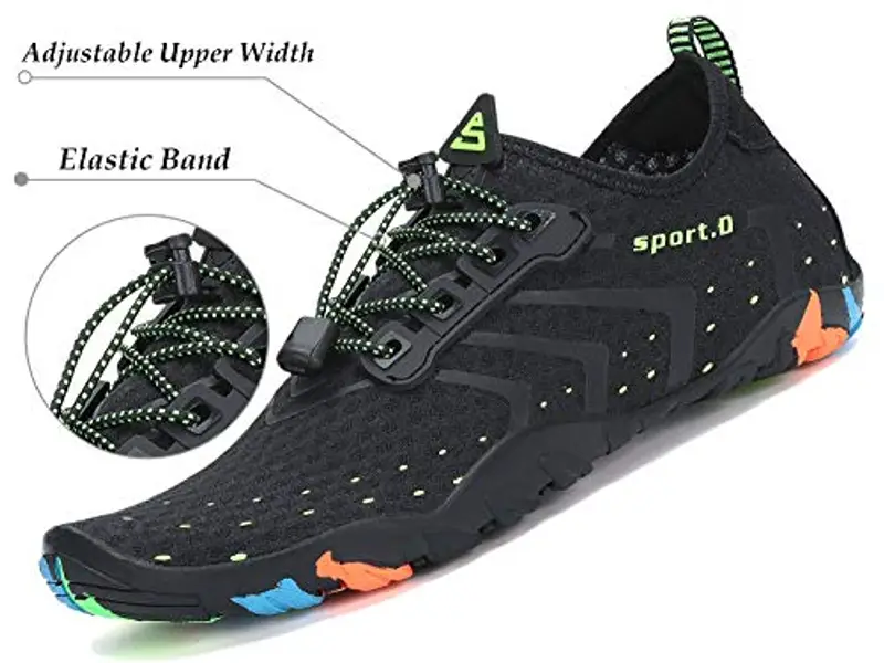 SAGUARO Scarpe da Scoglio Uomo Donna Scarpette Scoglio Antiscivolo Scarpette/Scarpe Mare Scoglio per Acqua Piscina miniatura 2
