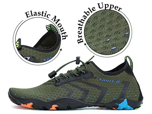 SAGUARO Scarpe da Scoglio Uomo Donna Scarpette Scoglio Antiscivolo Scarpette/Scarpe Mare Scoglio per Acqua Piscina miniatura 3