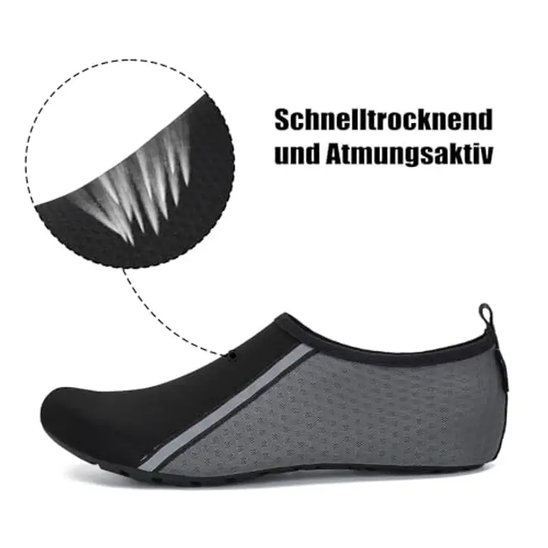 SAGUARO Scarpe da Scoglio Uomo Donna Scarpette Scoglio Leggere Scarpe Mare Asciugatura Rapida Scarpette Mare Scarpe miniatura 3