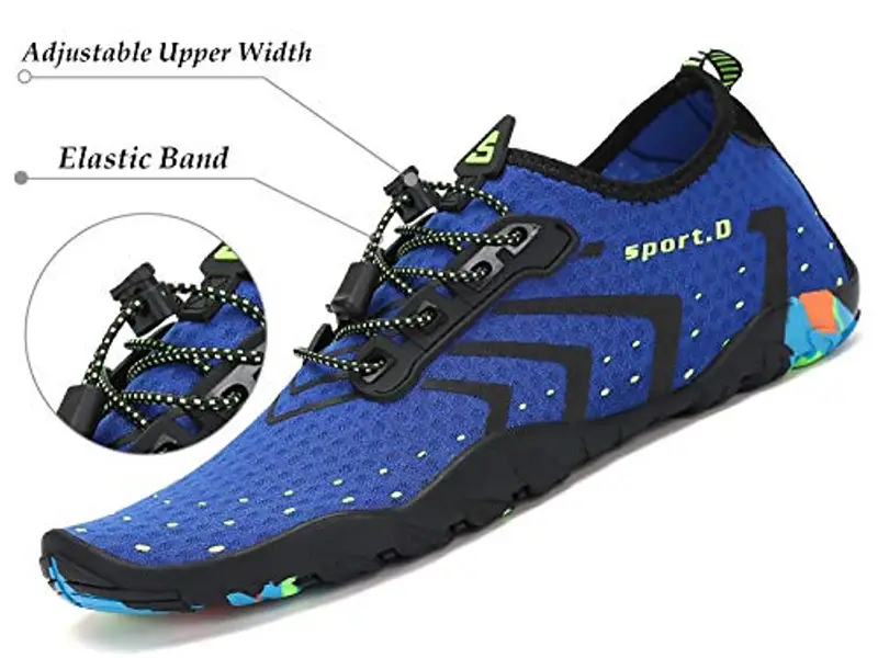 SAGUARO Scarpe Scoglio Uomo Donna Scarpette Mare Scogli Asciugatura Rapida Scarpe Mare Scoglio Antiscivolo Scarpette da miniatura 2