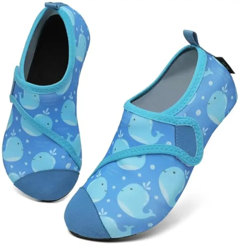 SAGUARO Scarpette Scoglio Ragazzi Ragazze Scarpe da Immersione Antiscivolo Leggere Scarpe da Sport Acquatici Bambino per Mare Piscina, Touch X, Blu Cielo, 34/35 EU