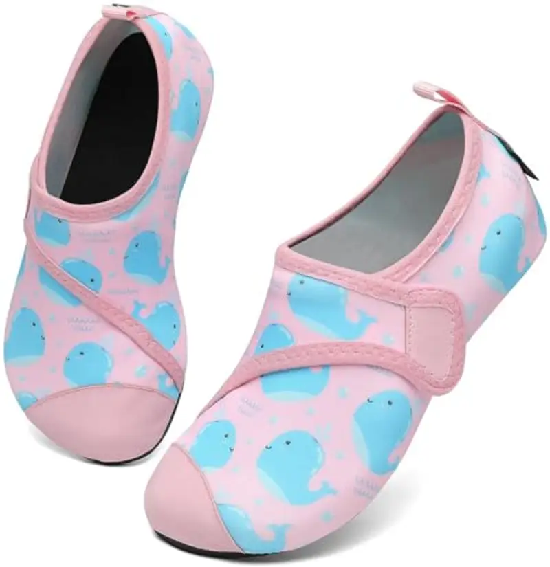 SAGUARO Scarpette Scoglio Ragazzi Ragazze Scarpe da Immersione Antiscivolo Leggere Scarpe da Sport Acquatici Bambino per Mare Piscina, Touch X, Rosa Confetto, 26/27 EU