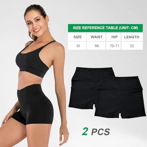 SAIIURV 2 Pezzi Pantaloncini Pallavolo Donna, Pantaloncini Sportivi Donna miniatura 2