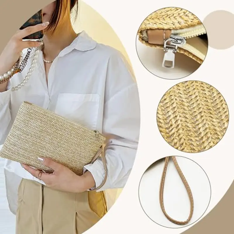 SAIIURV Pochette Donna Multicolore 758272 miniatura 3