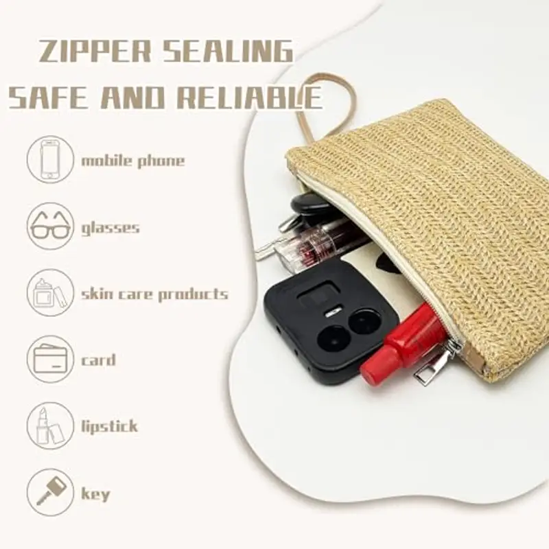 SAIIURV Pochette Donna Multicolore 758272 miniatura 4