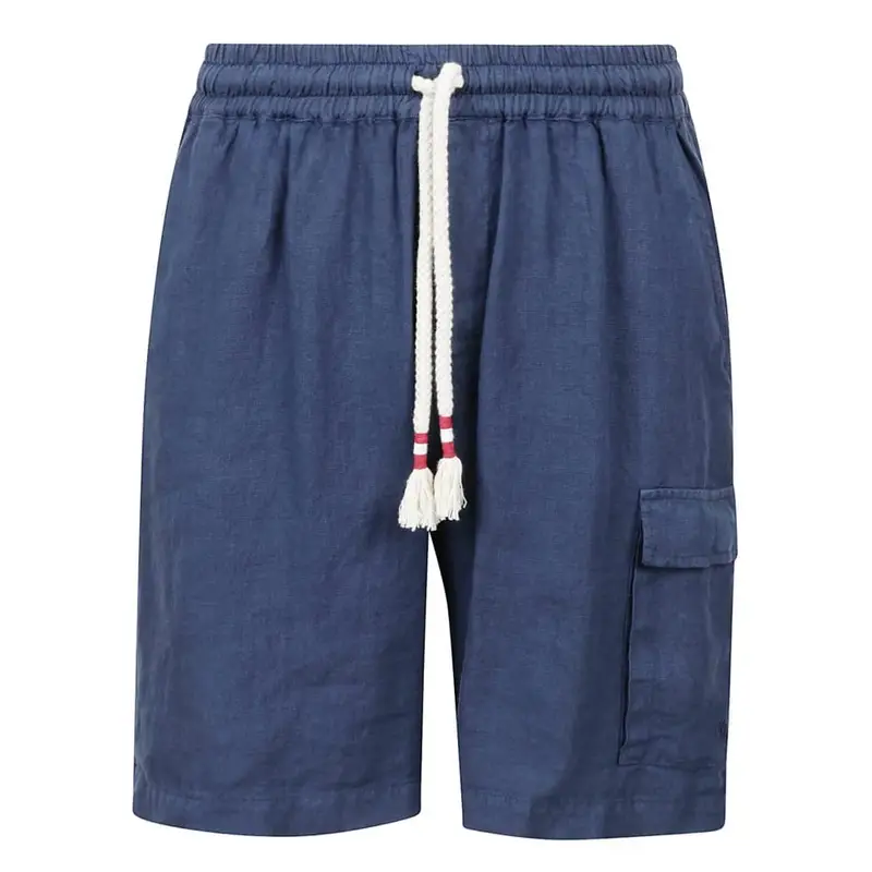 SAINT BARTH Bermuda Uomo Blu 2489356