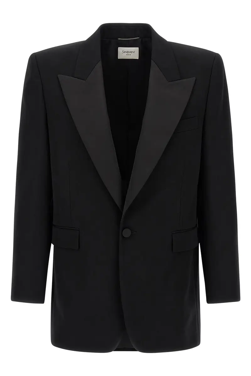 SAINT LAURENT Blazer Nero 2550195