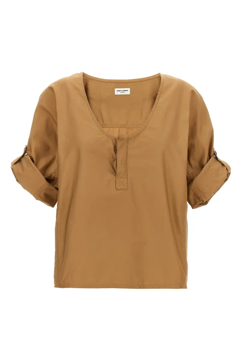 Blusa Twill Beige