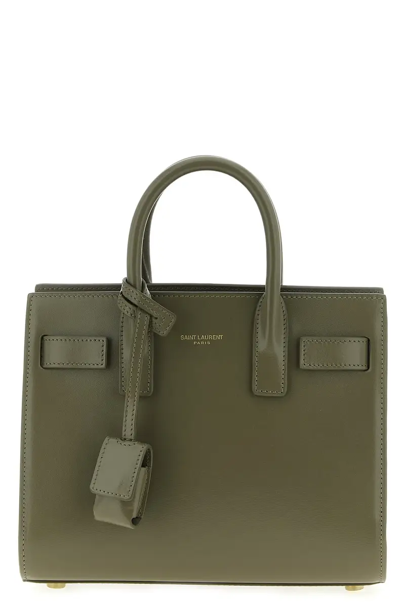 SAINT LAURENT Borsa a mano Verde 3579347