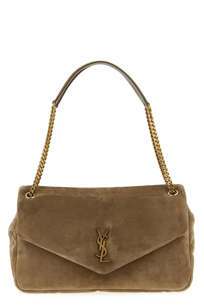 SAINT LAURENT Borsa a spalla Beige 3579346