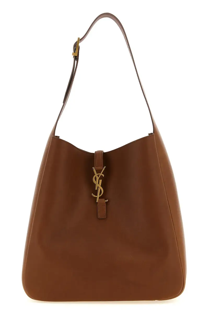 Borsa A Spalla Le 5 À 7 Grande Marrone