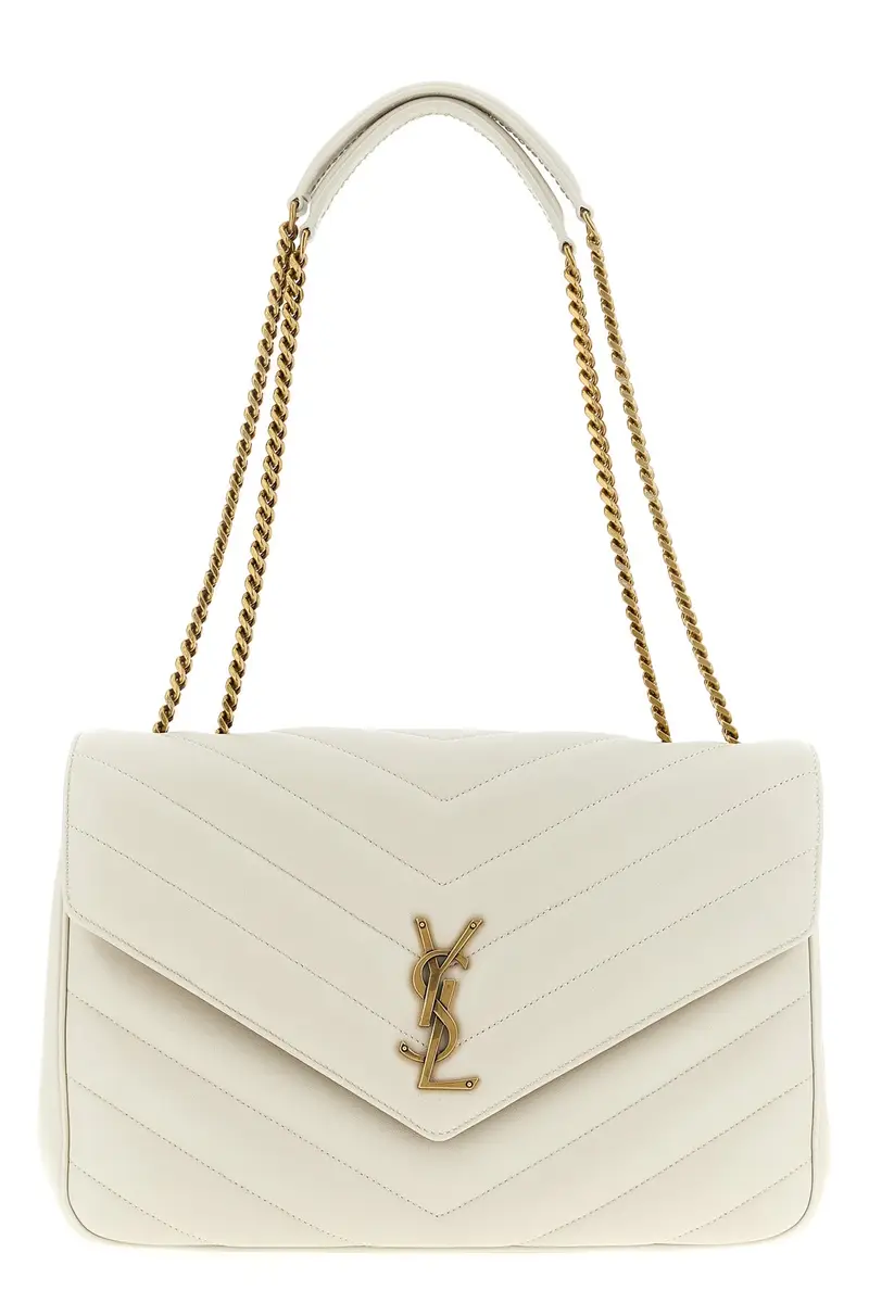 SAINT LAURENT Borsa a spalla Beige 3715438