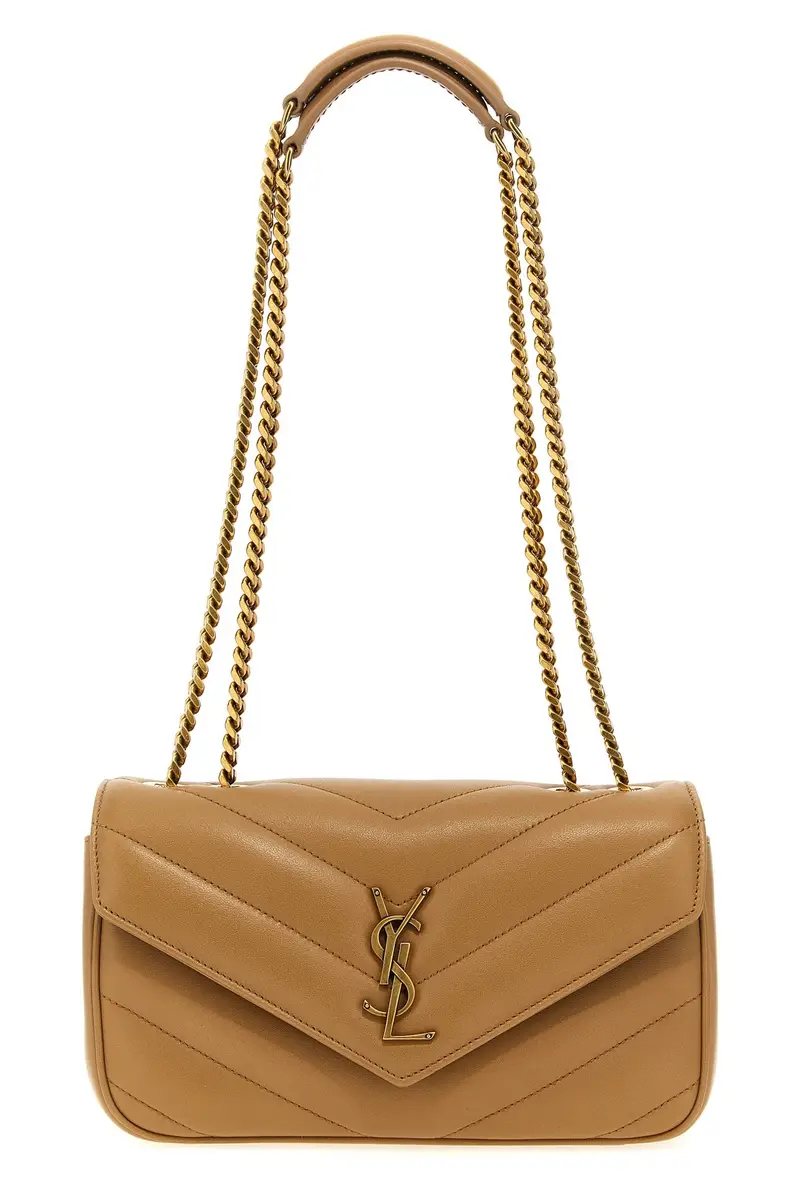 Borsa A Spalla Loulou Small Beige