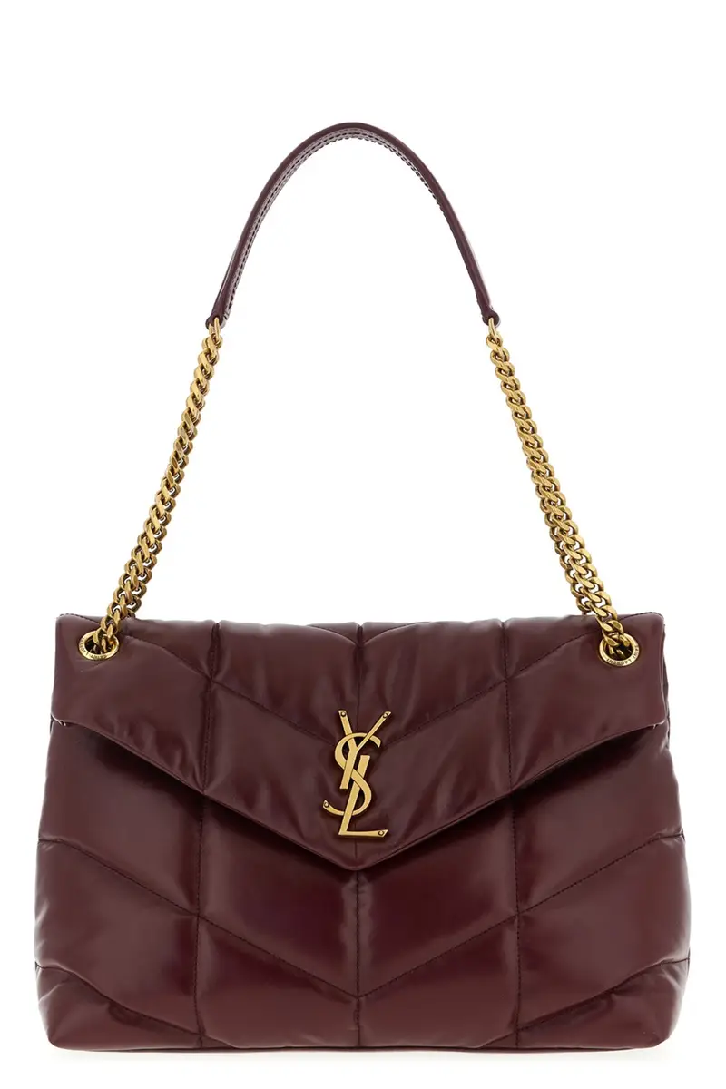 SAINT LAURENT Borsa a spalla Bordeaux 3833506