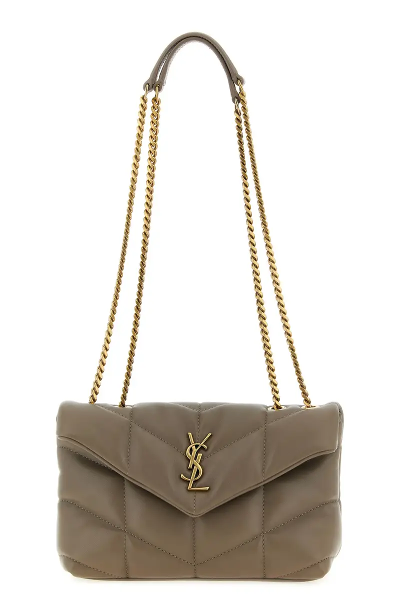 Borsa A Spalla Puffer Toy Marrone