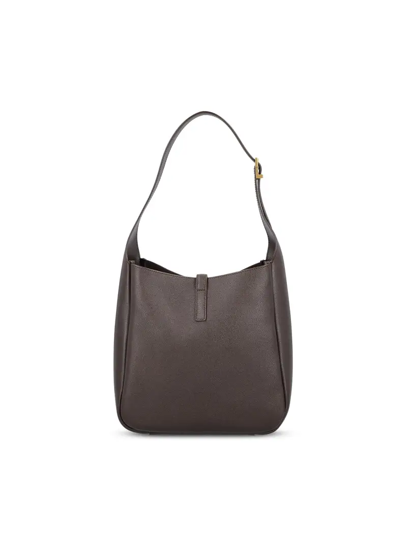 Borsa LE 5 À 7 Micro In Pelle MARRONE miniatura 2