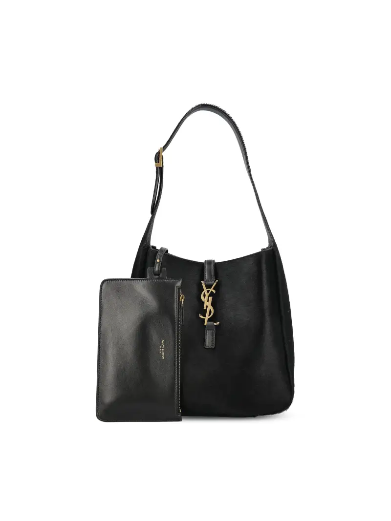 Borsa Saint Laurent Le 5 A 7 Piccola NERO
