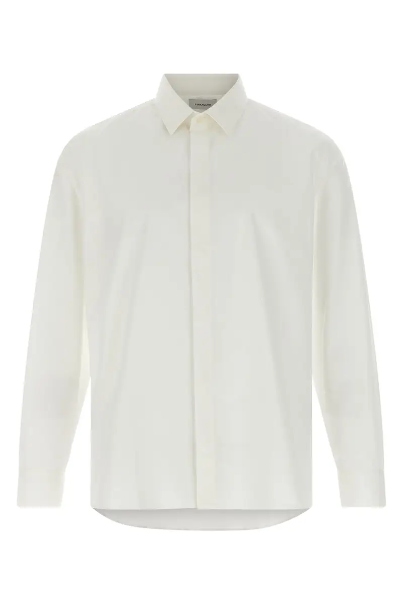 Camicia Cotone Bianco