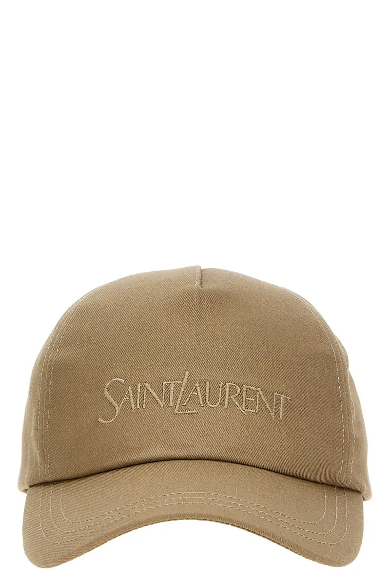 Cappellino 'Saint Laurent' Beige