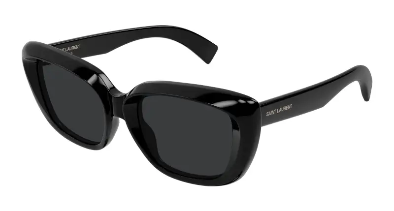 Donna SAINT LAURENT SL 857 001 Occhiali da sole Acetato Nero Nero Cat Eye