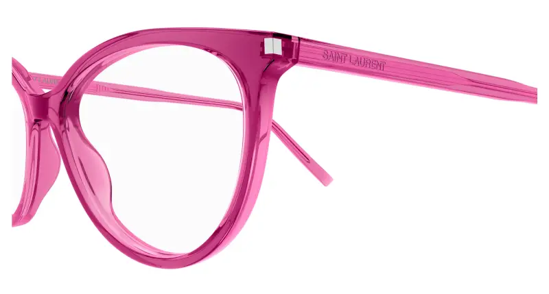 Donna SL 261 010 Montature da vista Acetato Rosa Trasparente Cat Eye miniatura 3