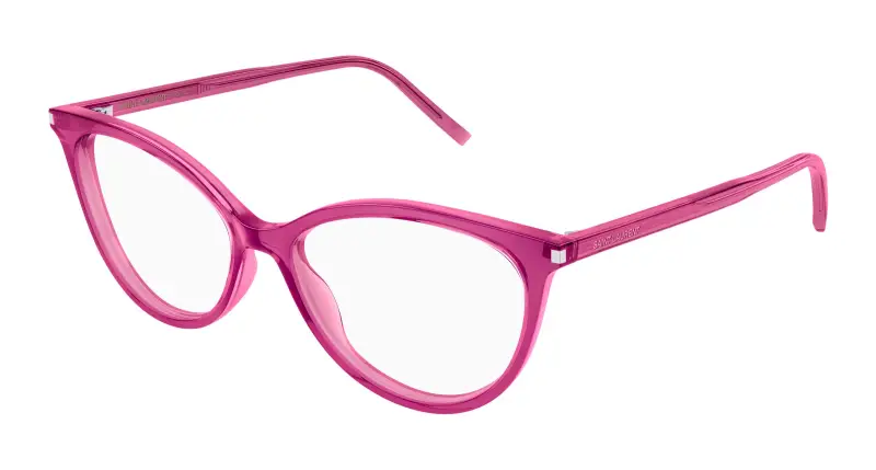 Donna SL 261 010 Montature da vista Acetato Rosa Trasparente Cat Eye