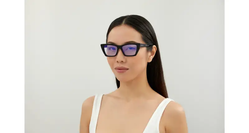 SAINT LAURENT Occhiali da sole Donna Nero 3456106 miniatura 3