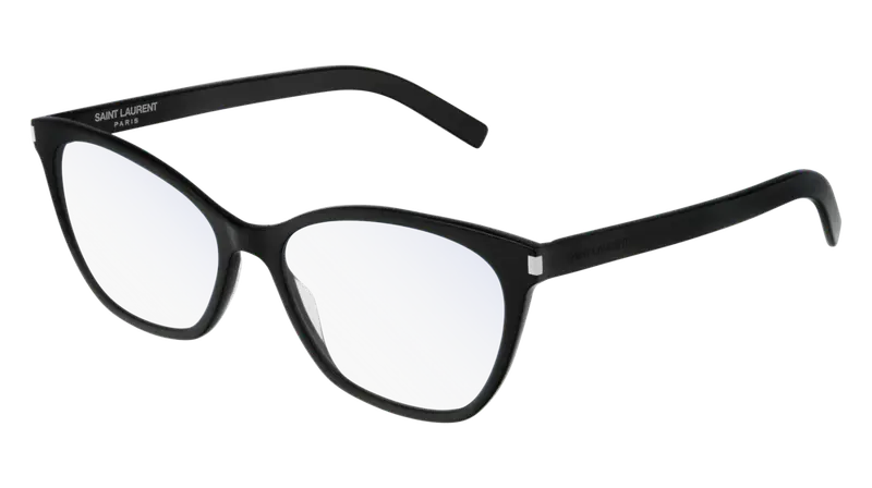 SAINT LAURENT Donna SL 287 SLIM 001 Montature da vista Acetato Nero  Cat Eye