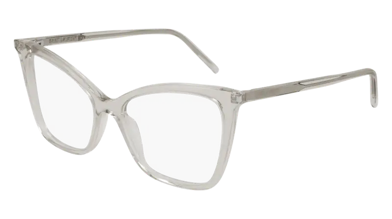 SAINT LAURENT Donna SL 386 003 Montature da vista Acetato Trasparente  Cat Eye